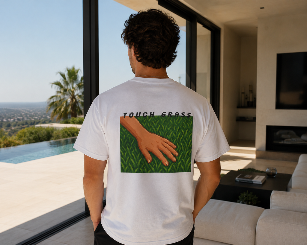 Tee — "Touch Grass" Graphic Tee