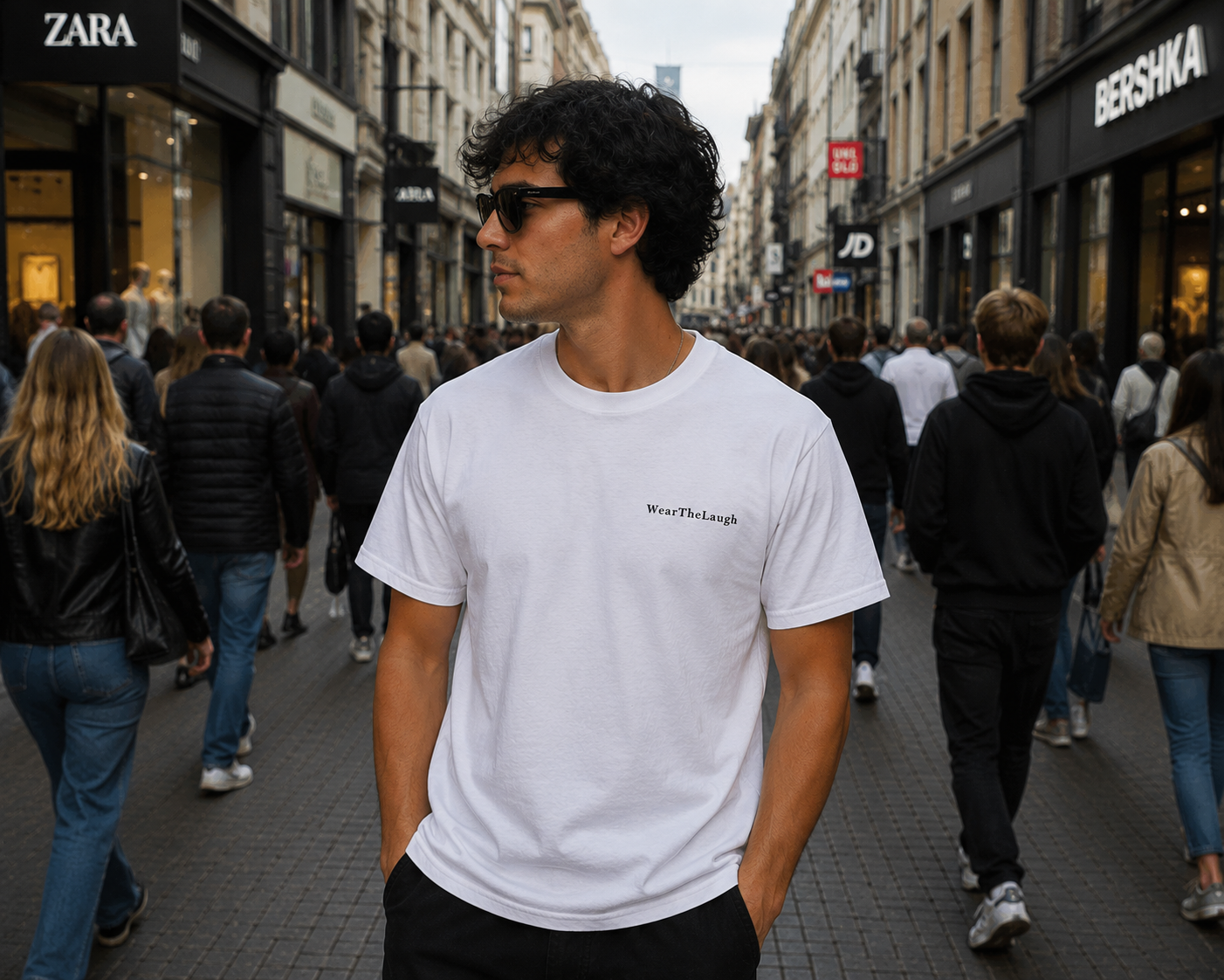 Social Battery Tee — "Social Battery 2% Please Do Not Approach" Minimal Graphic T‑Shirt