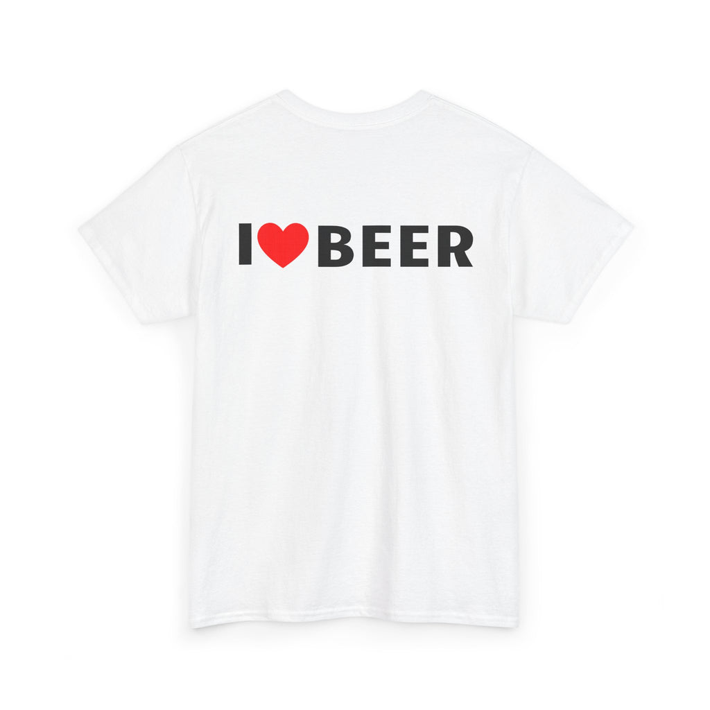I ♥ Beer Tee — Casual Graphic Beer Lover T-Shirt