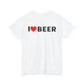 I ♥ Beer Tee — Casual Graphic Beer Lover T-Shirt
