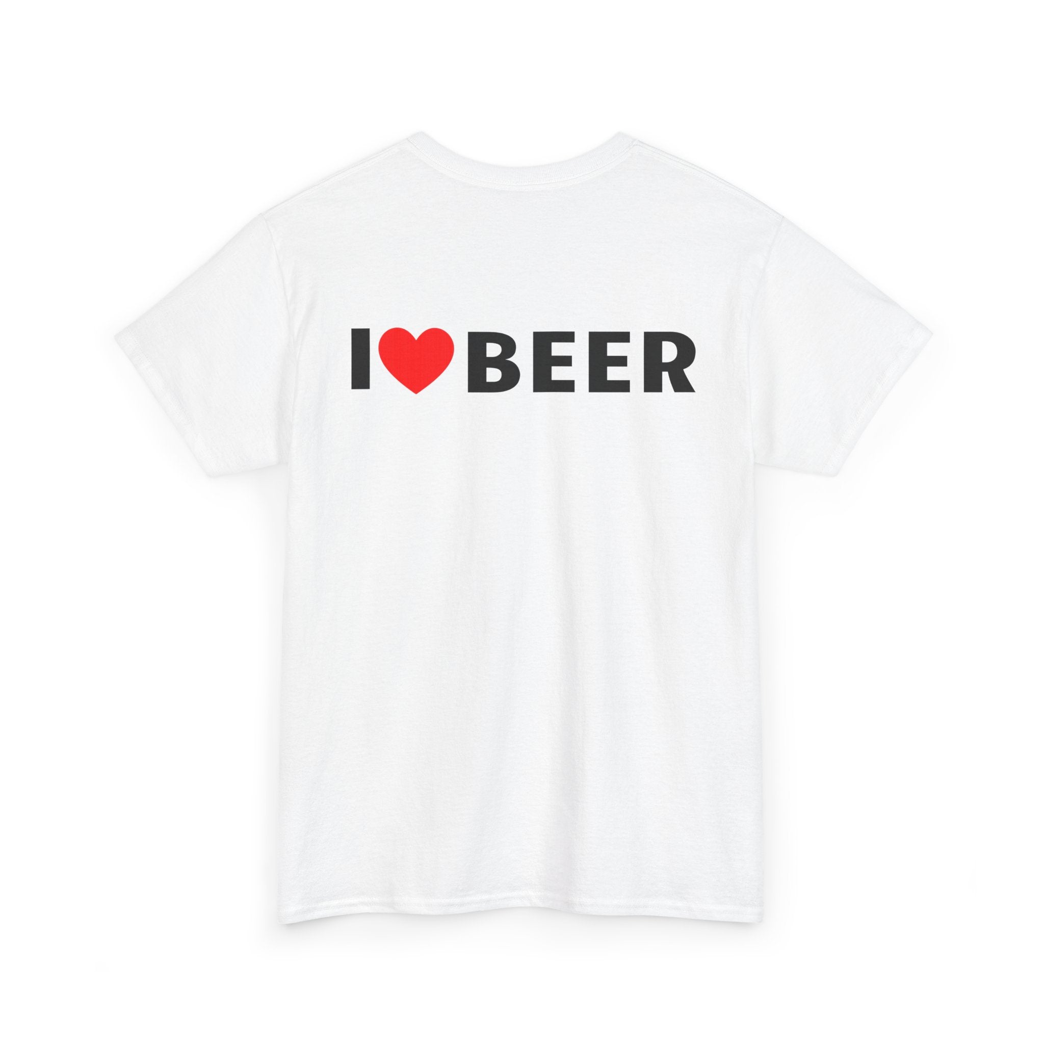 I ♥ Beer Tee — Casual Graphic Beer Lover T-Shirt